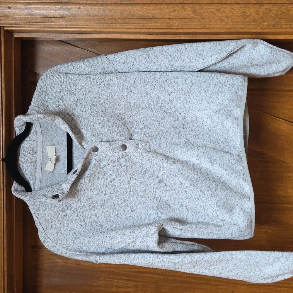Thread & Supply Light Gray Casual Shirt